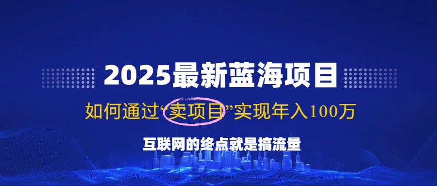 （14305期）2025最新蓝海项目，零门槛轻松复制，月入10万+，新手也能操作！-艾云网创
